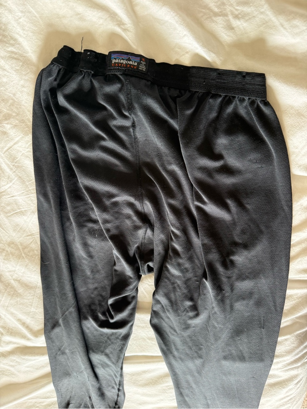 Patagonia Men’s Black Thermal Jogger Base Layer Pants